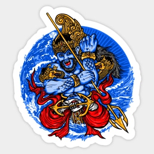 Sea Man Sticker